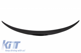 Paraurti Diffusore Marmitta Scarico per Mercedes C W205 14-20 Spoiler Tronco Nero-image-6073656