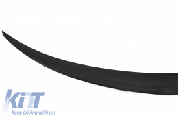 Paraurti Diffusore Marmitta Scarico per Mercedes C W205 14-20 Spoiler Tronco Nero-image-6073658