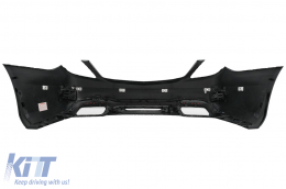 Paraurti Diffusore Punte Cromo per Mercedes S W222 Facelift 07.17-08.20 S63 Look-image-6093083