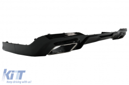 Paraurti Diffusore Punte di scarico crom per BMW Serie 2 F44 Gran Coupé 2020+ M235i Design-image-6094580