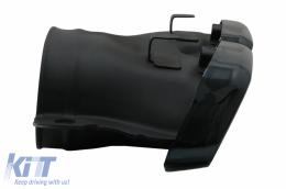 Paraurti Diffusore Punte Smeraldo per Mercedes S W222 Facelift 07.17-08.20 S63 Look-image-6093155