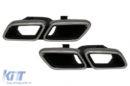 Paraurti Diffusore Silenziatore per Mercedes S Coupe C217 14-20 Facelift S63Look-image-6069314