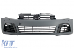 Paraurti & Fari LED Dinamico Luce per VW Golf VI 6 MK6 2008-2013 R20 Look RHD-image-6052131