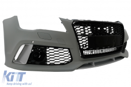 Paraurti Griglia a Nido D'ape per Audi A7 4G Pre-Facelift 2010-2014 RS7 Design-image-6099458