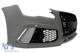 Paraurti Griglia a Nido D'ape per Audi A7 4G Pre-Facelift 2010-2014 RS7 Design-image-6099459