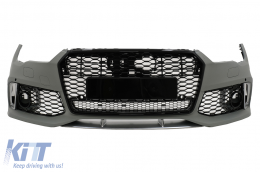 Paraurti Griglia Calandra per Audi A7 4G Facelift 2015-2018 RS7 Design-image-6099402