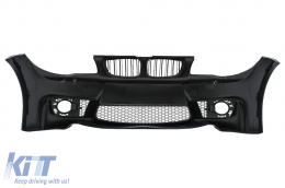 Paraurti Griglia Calandra per BMW Serie 1 E81 E82 E87 E88 2004-2011 1M Design-image-6009118