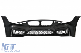 Paraurti Griglie doppie strisce per BMW 3 F30 F31 11-18 M3 Design EVO Sport-image-6032800