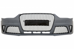 Paraurti per Audi A4 B8 Facelift 12-15 Diffusore Punte scarico RS4 Design-image-6031026