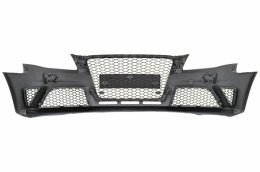 Paraurti per Audi A4 B8 Pre-Facelift 08-11 Diffusore Terminali scarico RS4 Look-image-6031040