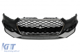 Paraurti per Audi A5 F5 2017-2019 Griglia labbro inferiore Racing Look PDC SRA-image-6099690