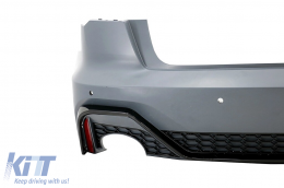 Paraurti per Audi A6 C8 4K Sedan 18+ Punte scarico diffusore RS Design-image-6092474