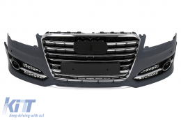 Paraurti per Audi A8 D4 Facelift D4.5 2014-2017 Griglia S8 Design-image-6104175