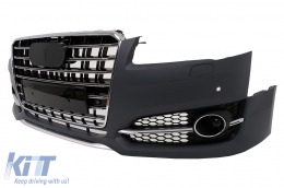 Paraurti per Audi A8 D4 Facelift D4.5 2014-2017 Griglia S8 Design-image-6104176