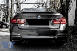 Paraurti per BMW 3 F30 11-19 Limousine M3 Sport Design per 2 Doppia Scarico-image-6070017