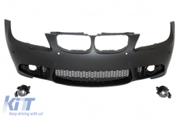 Paraurti per BMW 3er E90 E91 Touring LCI Facelift 08-11 M3 Look con PDC-image-6021639