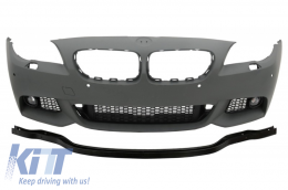 Paraurti per BMW 5er F10 F11 07.10-13 Berlina Touring Non LCI M-Technik Look-image-6034156