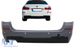 Paraurti per BMW F11 5er Touring Station Wagon Estate Avant 11+ M-Technik Look-image-6094044