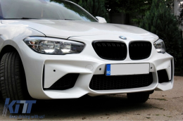 Paraurti per BMW Serie 1 F20 F21 LCI 2015-06.2019 M2 Design PDC SRA Griglia-image-6090687