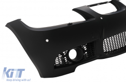 Paraurti per BMW Serie 3 E90 Berlina E91 Touring Non LCI 2004-2008 M3 Design SRA PDC-image-6097903