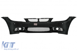 Paraurti per BMW Serie 3 E90 Berlina E91 Touring Non LCI 2004-2008 M3 Design SRA PDC-image-6097906