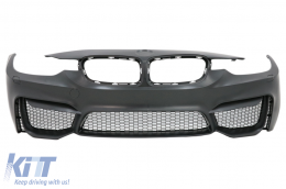 Paraurti per BMW Serie 3 F30 F31 Limo Touring 11-19 M3 Look SRA Minigonne laterali-image-6005054