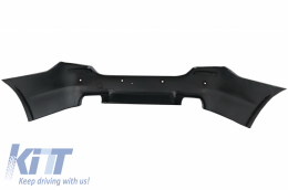 Paraurti per BMW Serie 5 F10 11-17 Diffusore Punte scarico Look carbonio M5-image-6057098