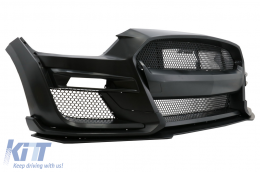 Paraurti per Ford Mustang Mk6 VI sesta generazione 2015-2017 GT500 Look-image-6084419