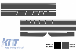 Paraurti per Mercedes A W176 12-18 Adesivo decalcomanie Facelift A45 Look-image-6033280