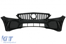 Paraurti per Mercedes C W205 S205 C205 A205 14+ Limo T-Model Coupe Cabrio GT Look-image-6071746