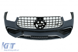 Paraurti per Mercedes GLE W167 SUV C167 Coupe 2019+ GLE63 Design Griglia PDC-image-6107934