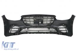 Paraurti per Mercedes S W223 Limousine 20+ Sport Line Look Griglia PDC-image-6096881