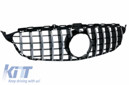 Paraurti per Mercedes W205 S205 C205 A205 14-18 GTR Look Grille senza 360 Camera-image-6064540