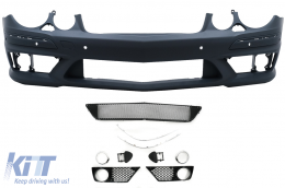 Paraurti per Mercedes W211 Classe E Facelift 06-09 senza Fendinebbia-image-6096279