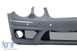 Paraurti per Mercedes W211 E-Class Facelift 06-09 Fendinebbia Griglia-image-5995821