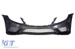 Paraurti per Mercedes W222 Classe S 13-06.17 Griglie inferiori S63 Look-image-6102326