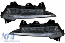 Paraurti per Porsche 911 997 05-12 Conversione a 991 GT3 Look LED DRL Indicatore-image-6053537