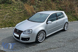 Paraurti per VW Golf 5 03-07 Jetta MK5 05-07 Griglia Honey Comb GTI Look Fari fendinebbia-image-6108191