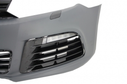 Paraurti per VW Golf 6 2008-2013 R20 Look fari 3D LED DRL U-Look Fluente Luce-image-6021166