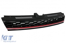 Paraurti per VW Golf VII 7 5G 13-17 7.5 Griglie laterali LED Fendinebbia GTI Look-image-6091342