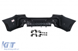 Paraurti posteriore per BMW Serie 3 G20 berlina 18-22 M Design Doppia uscita singola-image-6105331