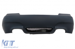 Paraurti posteriore per BMW Serie 5 E60 2003-2010 Design M5 Gemello Doppio Diffusore d'aria-image-6099740