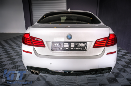 Paraurti posteriore per BMW Serie 5 F10 11+ Diffusore d'aria M-Technik Design-image-6082728