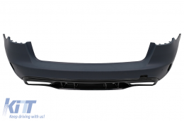 Paraurti posteriore per Mercedes Classe C S205 T-Modell Touring 2014-2020 C63 Look-image-6061032