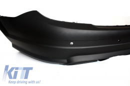 Paraurti posteriore per Mercedes Classe C W204 2007-2011 C63 Look PDC Diffusore-image-41335