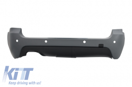 Paraurti posteriore Scarico Punta Carbonio per BMW 5 E61 03-07 M-Technik M-Tech Sport Look-image-6081209