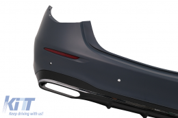 Paraurti posteriore Spoiler per Mercedes Classe S W223 V223 20+ Sport Line Look Diffusore-image-6100779