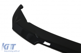 Paraurti posteriore Spoiler Splitter per Seat Leon Mk4 FR 2020+ Nero lucido-image-6094464