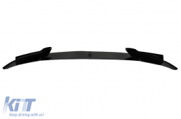 Paraurti Spoiler Labbro per BMW Serie 5 F10 F11 Berlina Touring M Design Nero-image-6016112