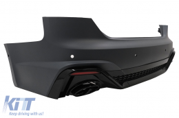 Paraurti Suggerimenti di scarico per Audi A5 F5 Facelift 2020+ Diffusore Racing Look-image-6098914